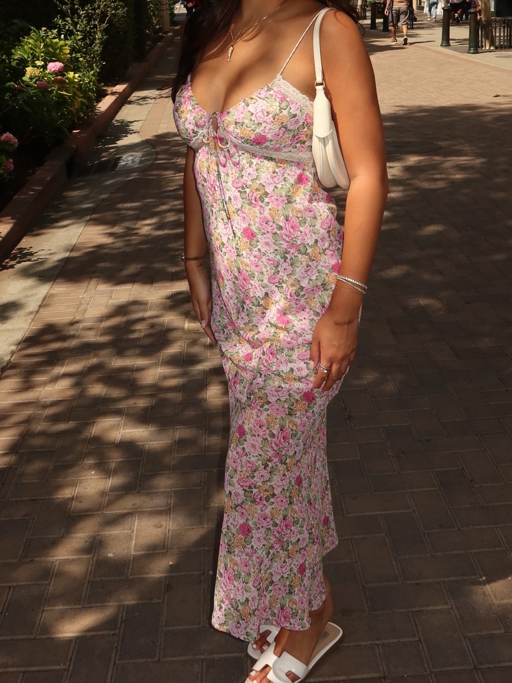 Princess Polly Pink Floral Maxi Dress